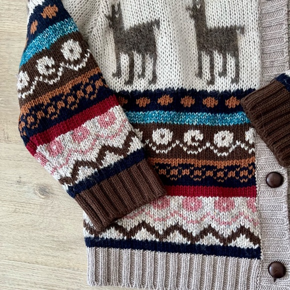 MaxMara Distel Llama Cardigan / Weekend Max Mara - Picture 6 of 8